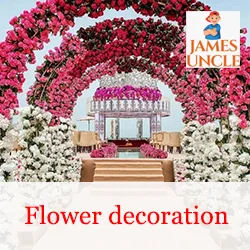 Flower decoration Mr. Amit Pramanik in Alambazar